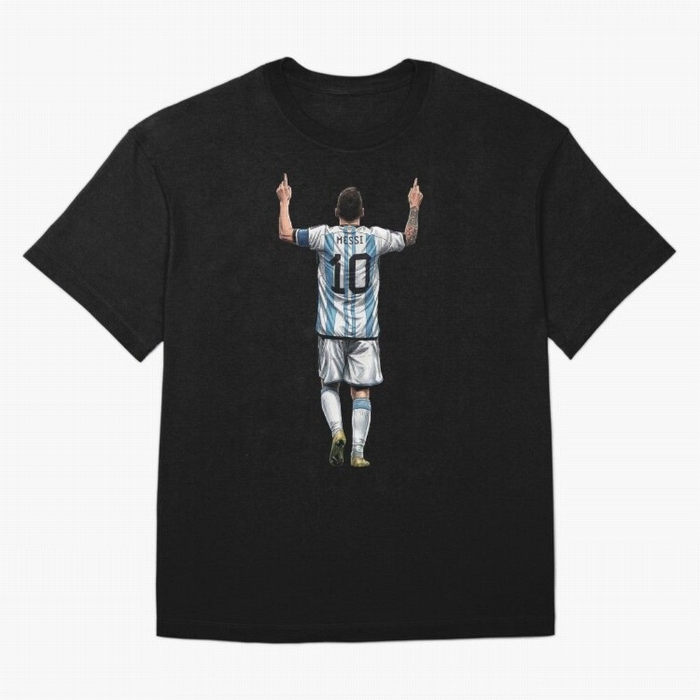 Lionel Messi Classic T-Shirt Experience FIFA World Cup 2026 Group Stage Driven by Messi and Cristiano Ronaldo, Portugal, Spain and Germany Energy, Supporter Pride, Iconic Celebrations, Legendary Names and Global Match Day Energy; Made for