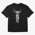 Lionel Messi Classic T-Shirt Experience FIFA World Cup 2026 Group Stage Driven by Messi and Cristiano Ronaldo, Portugal, Spain and Germany Energy, Supporter Pride, Iconic Celebrations, Legendary Names and Global Match Day Energy; Made for