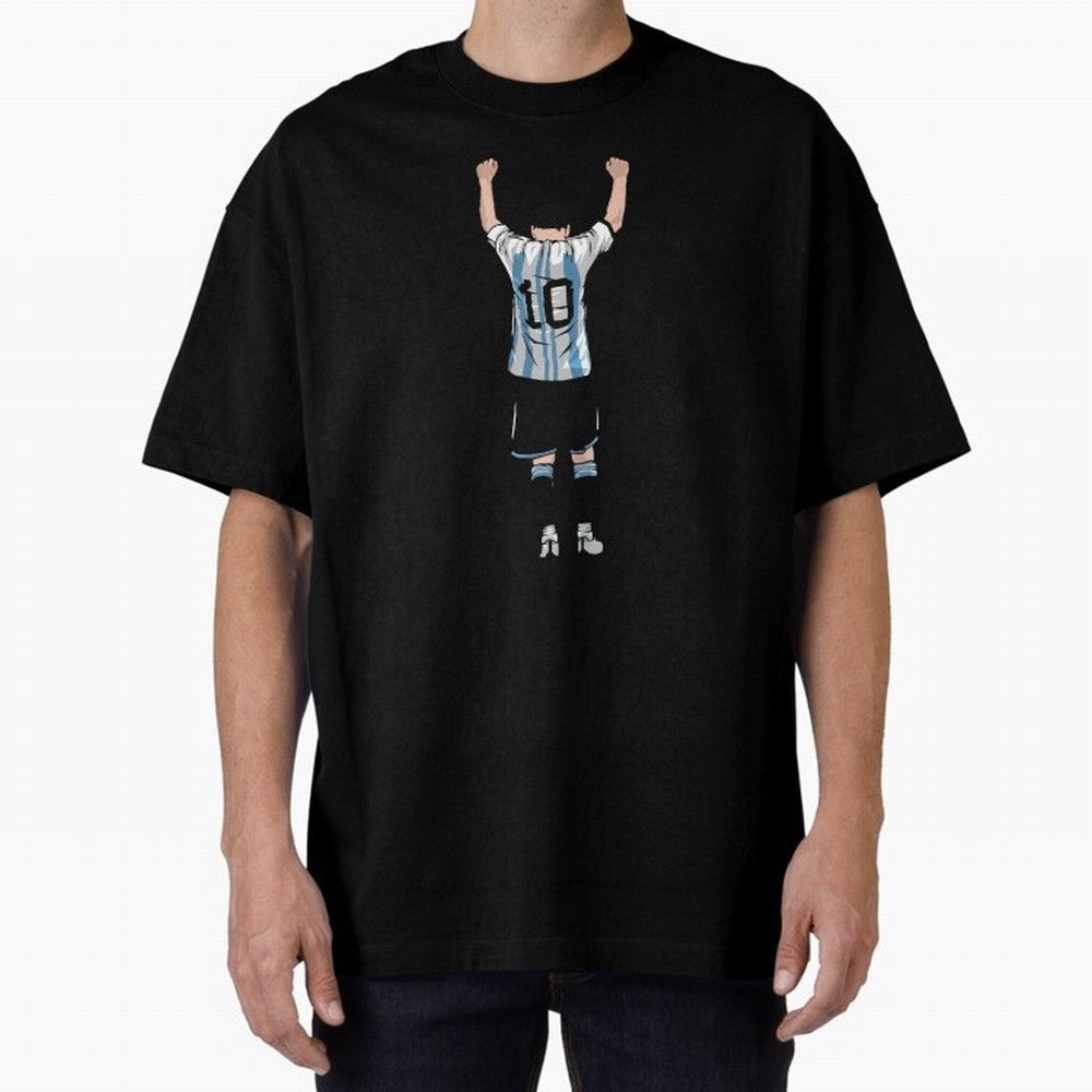 Messi Celebration World Cup Qatar 2022 Classic T-Shirt Make Your Look Match the FIFA World Cup 2026 Group Stage Journey through Mbappe and Neymar Highlights, Argentina, France and Brazil Pride, Champion Mindset, Group Stage Buzz, Knockout Tension