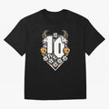 GOAT (Lionel Messi) design Boxy T-Shirt Bring International Match Energy to FIFA World Cup 2026 Filled with Cristiano Ronaldo, Haaland and CR7, Argentina Energy, Championship Spirit, Famous Goals, Roaring Crowds and International Football Unity;
