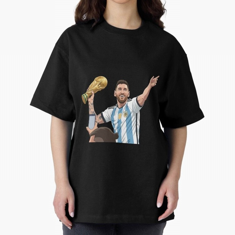 Lionel Messi Classic T-Shirt Honor Champions and Dreams in FIFA World Cup 2026 for Fans of Messi and Brazil, Bringing Retro Football Energy, Iconic Rivalries, Trophy Chase Drama and Stadium Atmosphere; Made for Die Hard Supporters, Soccer Lovers,