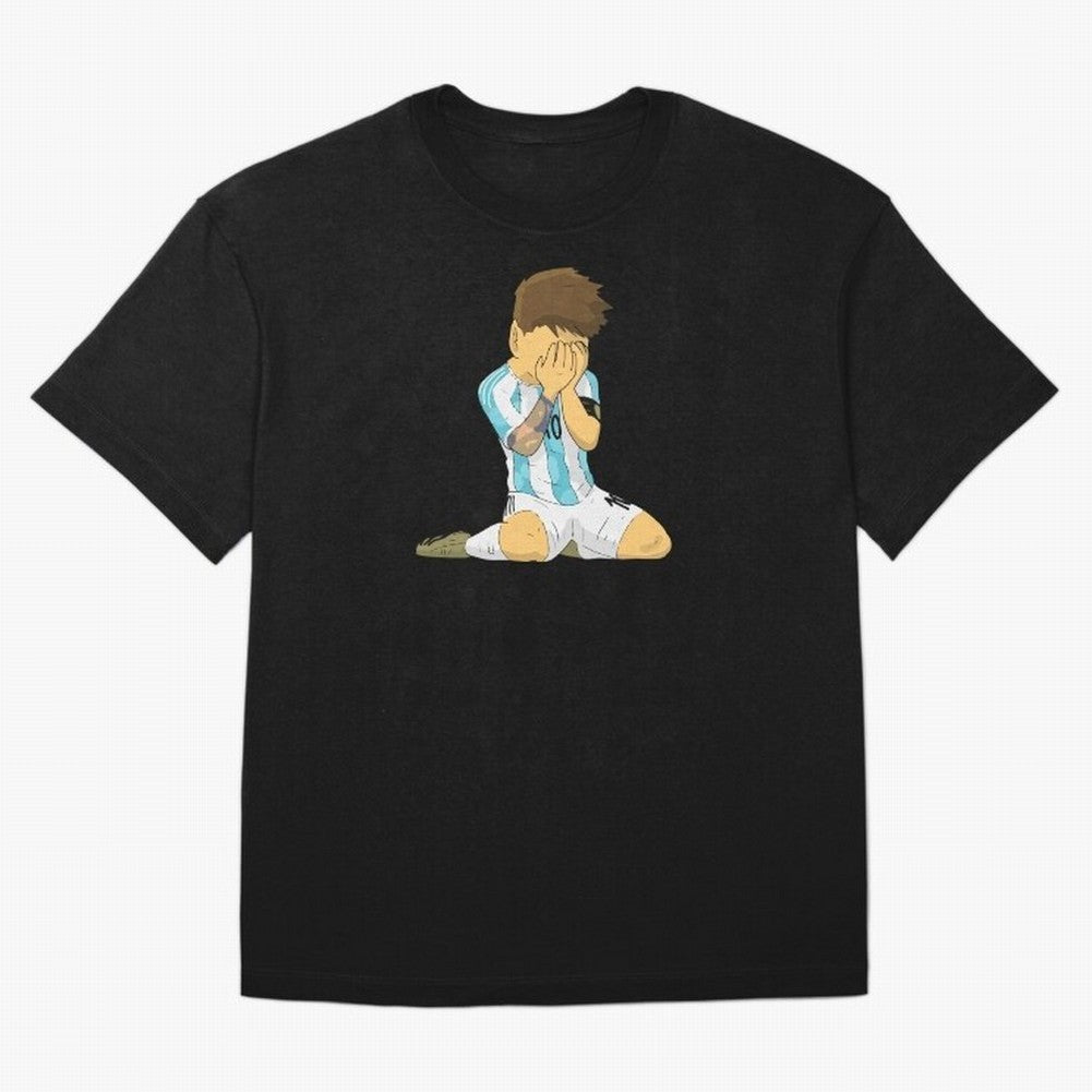 Messi Copa America Moment Oversized T-Shirt Celebrate the Next Chapter of FIFA World Cup 2026 Spirit, Centered on France, Mbappe, Football Festival Excitement, Trophy Ambitions, Country Rivalries and Star Player Buzz; Ideal for Passionate Fans Who
