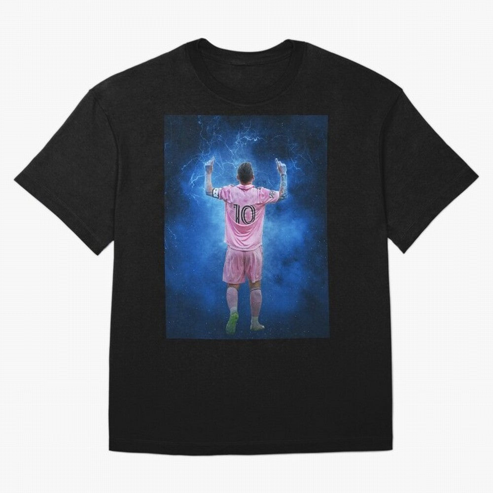 LIONEL MESSI NEW GOAL CELEBRATION SEASON 2023 2024 Classic T-Shirt Make Game Day About Global Football Passion for FIFA World Cup 2026 USA Canada Mexico, Highlighting Messi, Neymar and Mbappe, Argentina, France and Brazil, Worldwide Fan Energy,