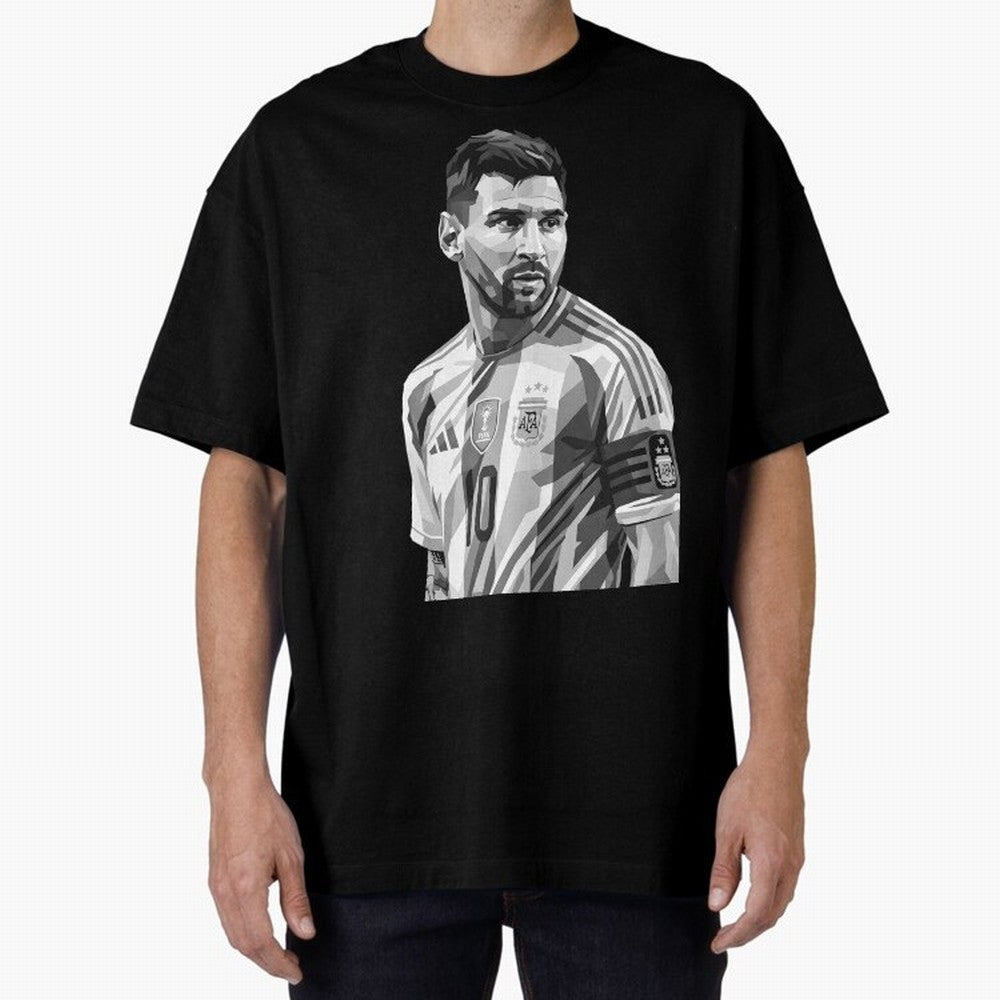 Messi grayscale Classic T-Shirt Bring World Football Passion into Match Day Hype around FIFA World Cup 2026, Mbappe and Neymar, Spain, Game Day Rituals, Football Legends, Country Pride and the Road to the Final; Made for Die Hard Supporters, Soccer
