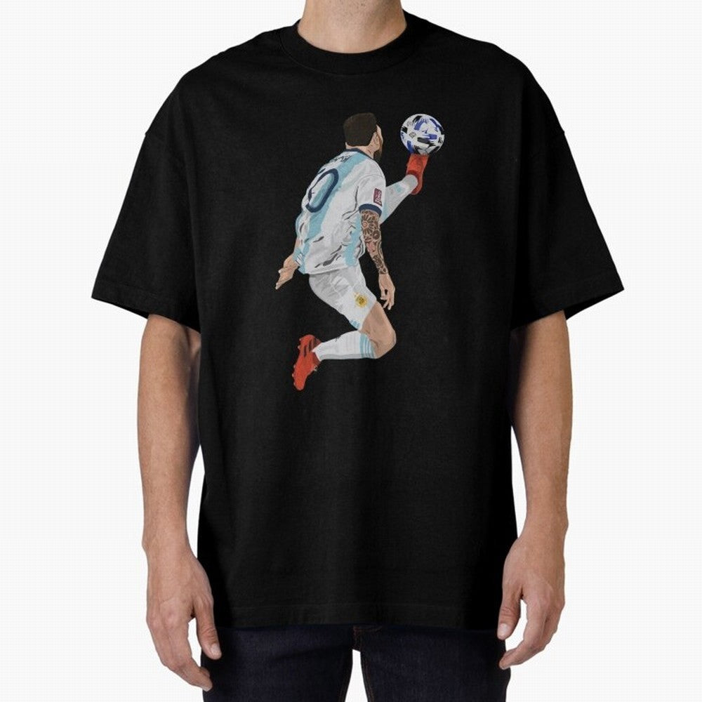 Messi - Lionel Messi Ball Classic T-Shirt Share the Excitement of Match Day Hype around FIFA World Cup 2026, CR7, Portugal, Goal Celebration Energy, Supporter Heritage, Football Icons and Worldwide Tournament Joy; Ideal for Fans Who Follow Messi,