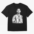 Messi grayscale Classic T-Shirt Support Your Favorite Stars during FIFA World Cup 2026 for Fans of Mbappe and Neymar and France and Portugal, Bringing Soccer Culture, Superstar Moments, National Team Dreams and Competitive Fire; Perfect for People