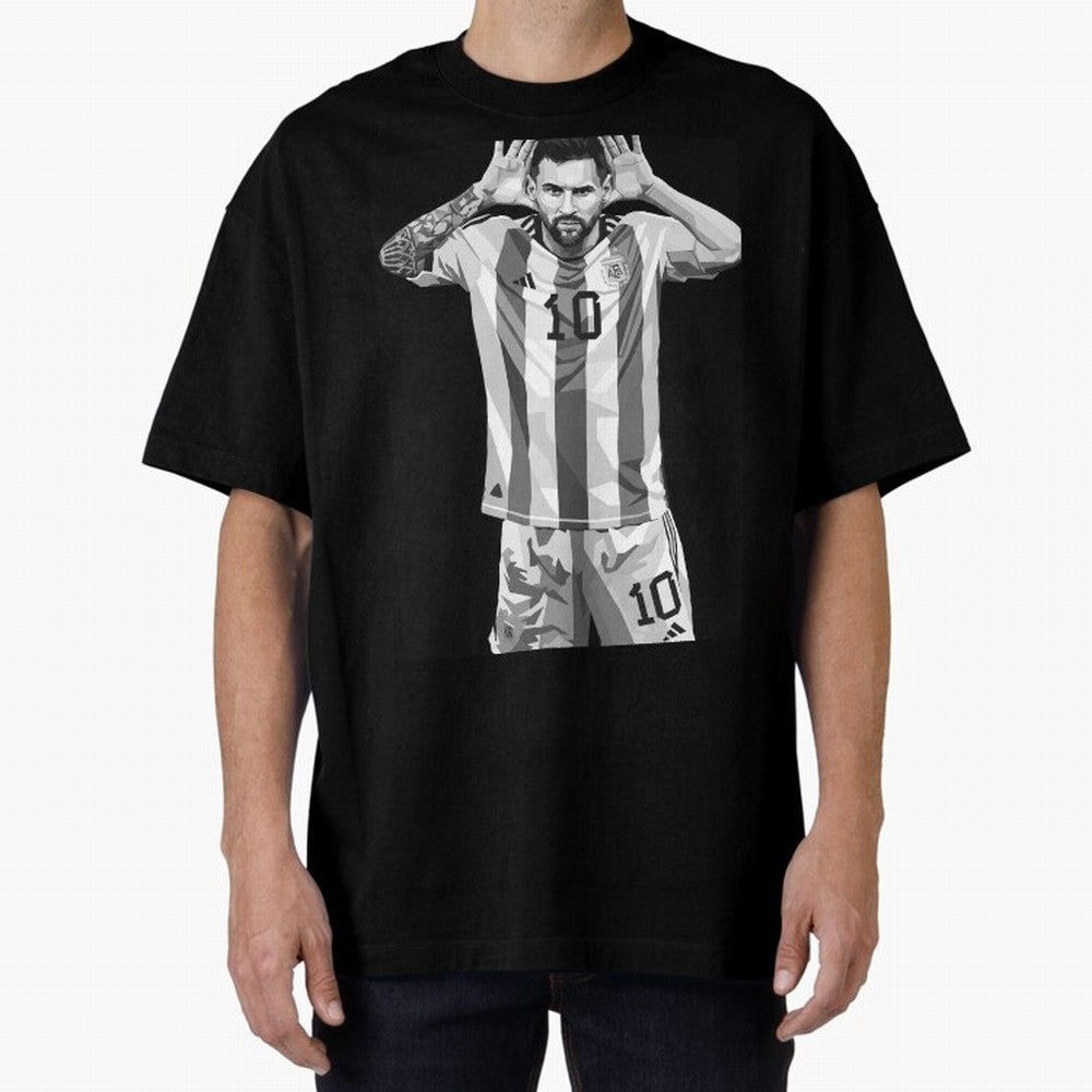 Messi grayscale Classic T-Shirt Upgrade FIFA World Cup 2026 Spirit, Capturing France and Portugal, Messi, CR7 and Mbappe, Stadium Chants, National Pride, Trophy Dreams and Unforgettable Football Memories; Ideal for Football Dads, Football Moms,