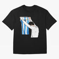 Lionel Messi holding his shirt, Argentina copa america| Perfect Gift For you and friends Classic T-Shirt Bring a Vintage Feel to FIFA World Cup 2026 Group Stage Centered on Mbappe, Spain Energy, Sports Nostalgia, International Competition, Famous