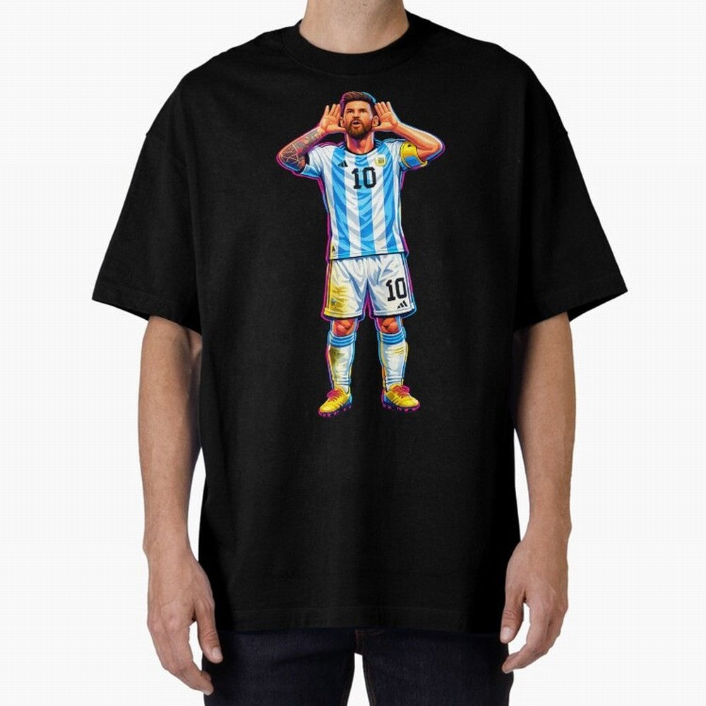 Messi Celebration Classic T-Shirt Turn Football Passion into Global Football Passion for FIFA World Cup 2026, Featuring Neymar, Haaland and Cristiano Ronaldo, England, France and Netherlands, Stadium Chants, National Pride, Trophy Dreams and