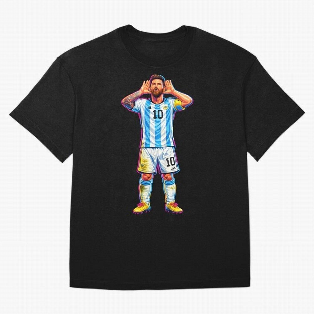 Messi Celebration Classic T-Shirt Turn Football Passion into Global Football Passion for FIFA World Cup 2026, Featuring Neymar, Haaland and Cristiano Ronaldo, England, France and Netherlands, Stadium Chants, National Pride, Trophy Dreams and