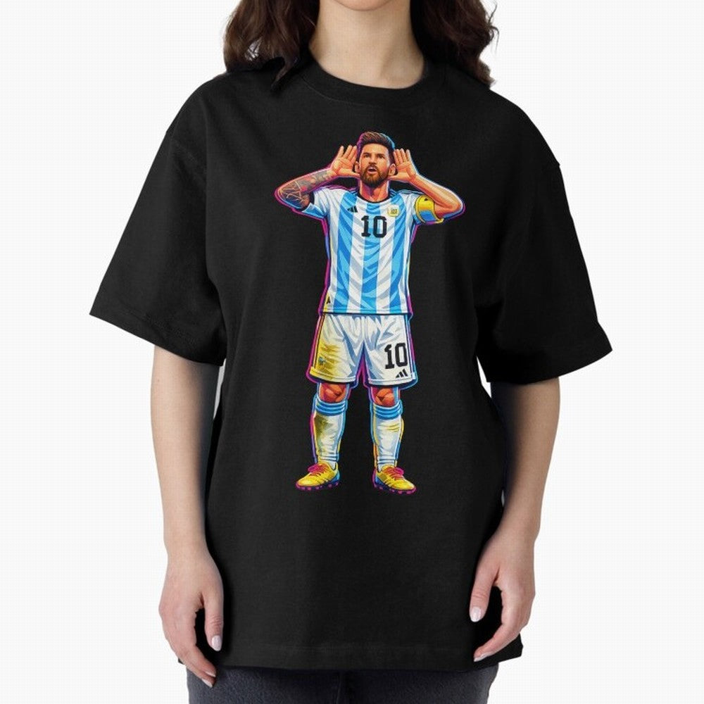 Messi Celebration Classic T-Shirt Turn Football Passion into Global Football Passion for FIFA World Cup 2026, Featuring Neymar, Haaland and Cristiano Ronaldo, England, France and Netherlands, Stadium Chants, National Pride, Trophy Dreams and