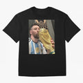 lionel Messi Oversized T-Shirt Bring a Champion Mindset to the FIFA World Cup 2026 Group Stage Journey through CR7 Highlights, Portugal Pride, Football History, Final Match Energy, Crowd Noise and Once in a Lifetime Moments; Ideal for Football