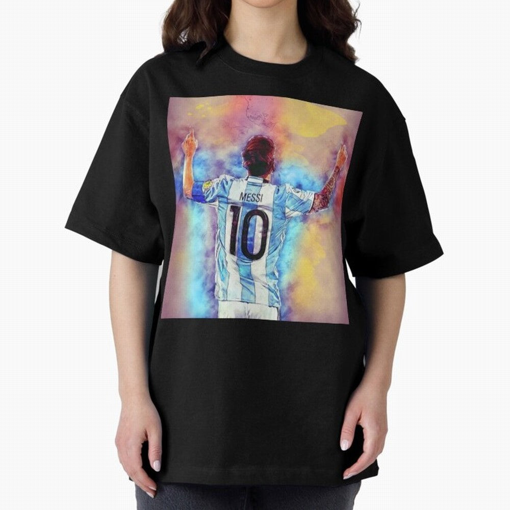 Lionel Messi 10 Classic T-Shirt Celebrate Every Goal in FIFA World Cup 2026 for Fans of Neymar, Haaland and Cristiano Ronaldo and Brazil, Portugal and Argentina, Bringing Football Festival Excitement, Trophy Ambitions, Country Rivalries and Star