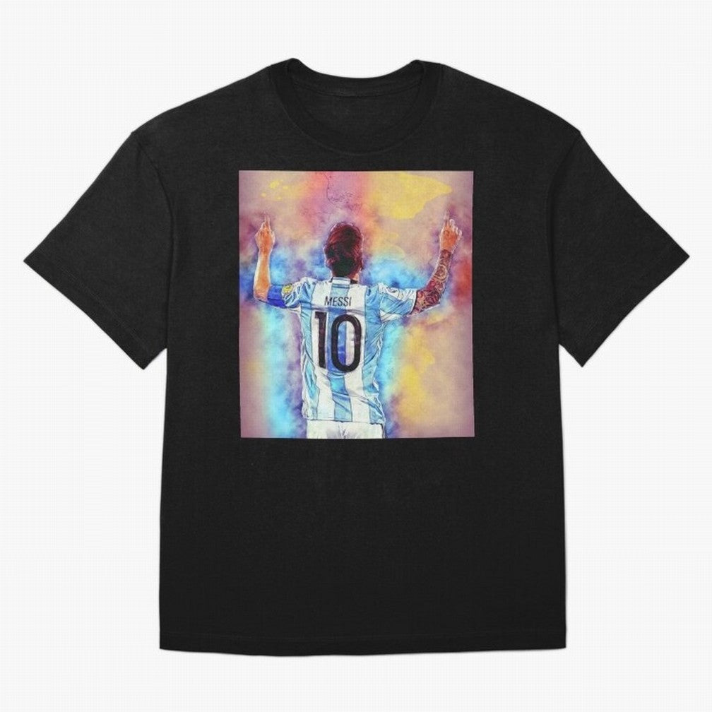 Lionel Messi 10 Classic T-Shirt Celebrate Every Goal in FIFA World Cup 2026 for Fans of Neymar, Haaland and Cristiano Ronaldo and Brazil, Portugal and Argentina, Bringing Football Festival Excitement, Trophy Ambitions, Country Rivalries and Star