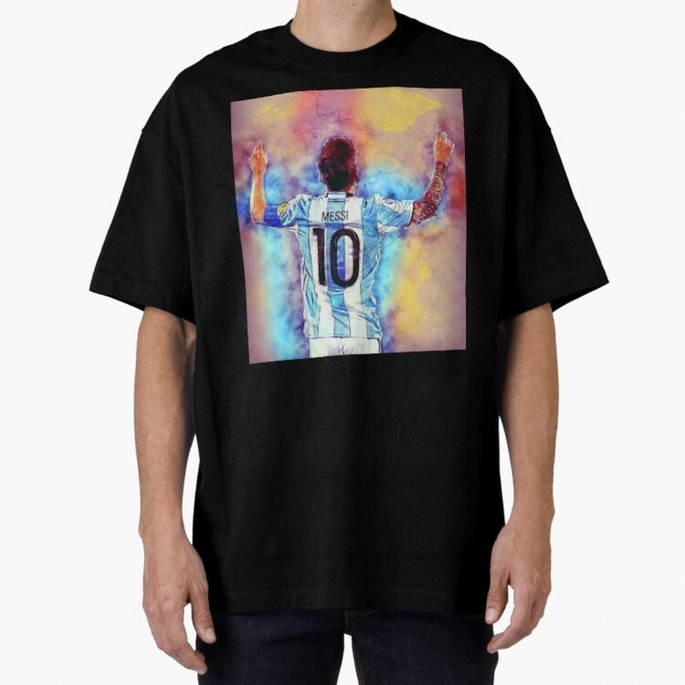 Lionel Messi 10 Classic T-Shirt Celebrate Every Goal in FIFA World Cup 2026 for Fans of Neymar, Haaland and Cristiano Ronaldo and Brazil, Portugal and Argentina, Bringing Football Festival Excitement, Trophy Ambitions, Country Rivalries and Star