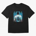 Lionel Messi Oversized T-Shirt Follow the Final Road of FIFA World Cup 2026 USA Canada Mexico Spirit, Driven by Spain, Messi, Worldwide Fan Energy, Dramatic Goals, Stadium Lights and Championship Celebrations; Made for Die Hard Supporters, Soccer