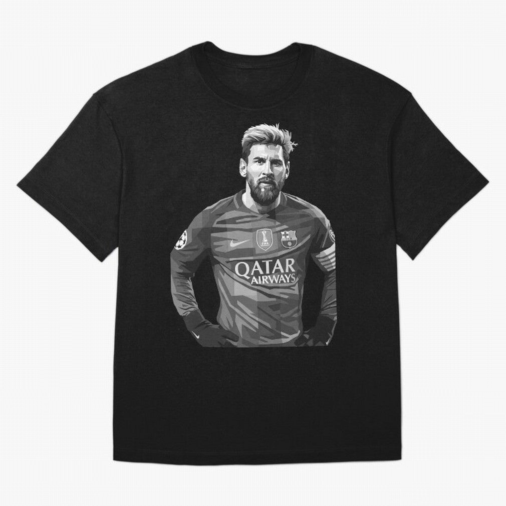 Messi grayscale Classic T-Shirt Celebrate the Next Chapter of FIFA World Cup 2026 for Fans of Haaland and England, France and Netherlands, Bringing Championship Spirit, Famous Goals, Roaring Crowds and International Football Unity; Great for Watch