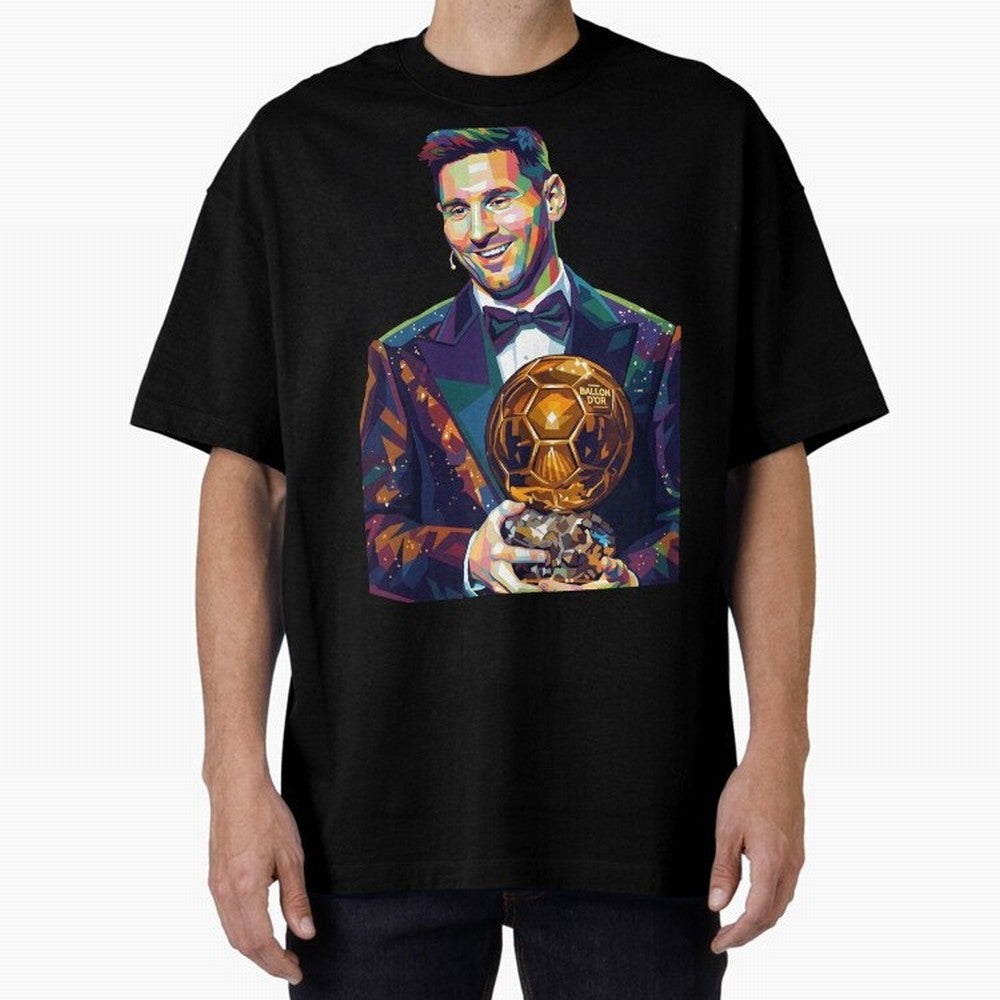 Messi Wpap Oversized T-Shirt Bring Home FIFA World Cup 2026 USA Canada Mexico for Fans of Neymar, Haaland and Cristiano Ronaldo and France, Bringing Worldwide Fan Energy, Dramatic Goals, Stadium Lights and Championship Celebrations; Made for Die