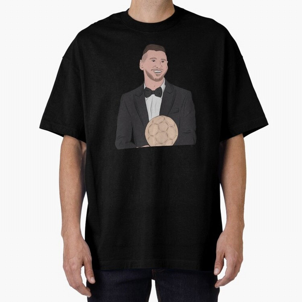 Lionel Messi 2023 Ballon d'Or Classic T-Shirt Carry Match Day Hype around FIFA World Cup 2026 Group Stage, Mbappe and Neymar, Brazil, Portugal and Argentina, Tournament Hype, Historic Matchups, Family Viewing Parties and Global Sports Pride;