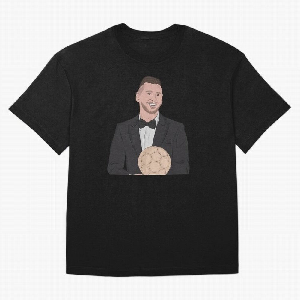 Lionel Messi 2023 Ballon d'Or Classic T-Shirt Carry Match Day Hype around FIFA World Cup 2026 Group Stage, Mbappe and Neymar, Brazil, Portugal and Argentina, Tournament Hype, Historic Matchups, Family Viewing Parties and Global Sports Pride;