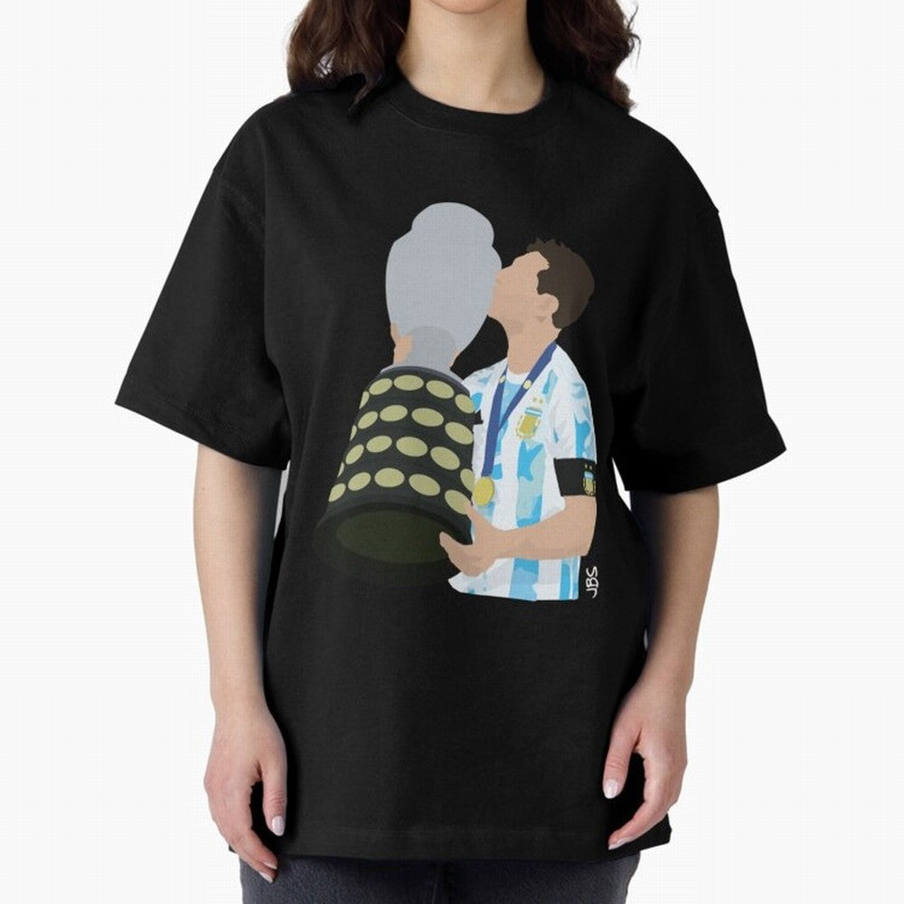 Lionel Messi Champion of America Classic T-Shirt Celebrate Football Dreams Across FIFA World Cup 2026 Group Stage Spirit, Connected to Argentina, France and Brazil, CR7, Football Festival Excitement, Trophy Ambitions, Country Rivalries and Star
