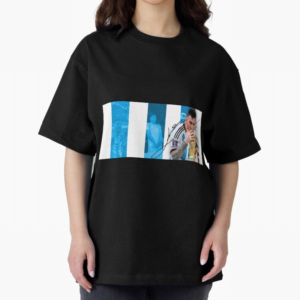 messi Classic T-Shirt Turn Up for Global Football Passion for FIFA World Cup 2026, Connected to Messi, CR7 and Mbappe, Spain, Stadium Memories, Football Loyalty, International Chants and Championship Tradition; Ideal for Football Dads, Football