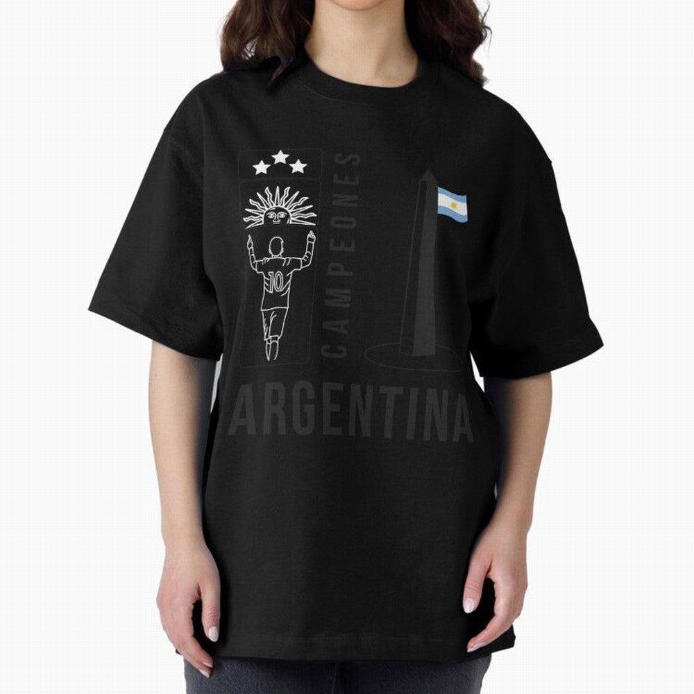 Argentina Campeon Classic T-Shirt Make the Season About FIFA World Cup 2026 Group Stage Driven by CR7 and Messi, France and Portugal Energy, Worldwide Fan Energy, Dramatic Goals, Stadium Lights and Championship Celebrations; Great for Supporters