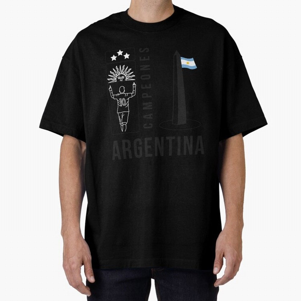 Argentina Campeon Classic T-Shirt Make the Season About FIFA World Cup 2026 Group Stage Driven by CR7 and Messi, France and Portugal Energy, Worldwide Fan Energy, Dramatic Goals, Stadium Lights and Championship Celebrations; Great for Supporters