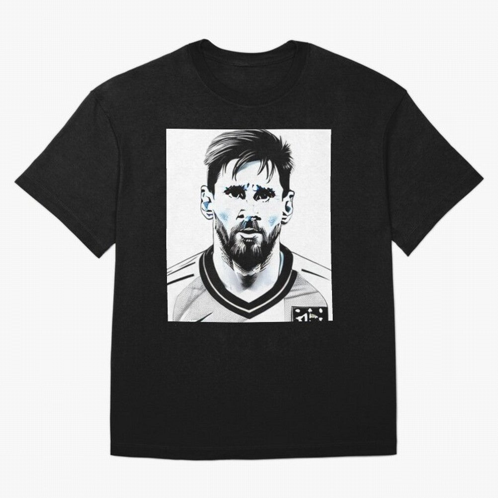 Lionel Messi Oversized T-Shirt Make Your Look Match FIFA World Cup 2026 Group Stage Spirit, Inspired by Argentina, Haaland, Vintage Soccer Flavor, Modern Football Stars, National Flags and Final Night Emotion; Great for Watch Parties, Sports Bars,