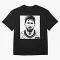 Lionel Messi Oversized T-Shirt Make Your Look Match FIFA World Cup 2026 Group Stage Spirit, Inspired by Argentina, Haaland, Vintage Soccer Flavor, Modern Football Stars, National Flags and Final Night Emotion; Great for Watch Parties, Sports Bars,