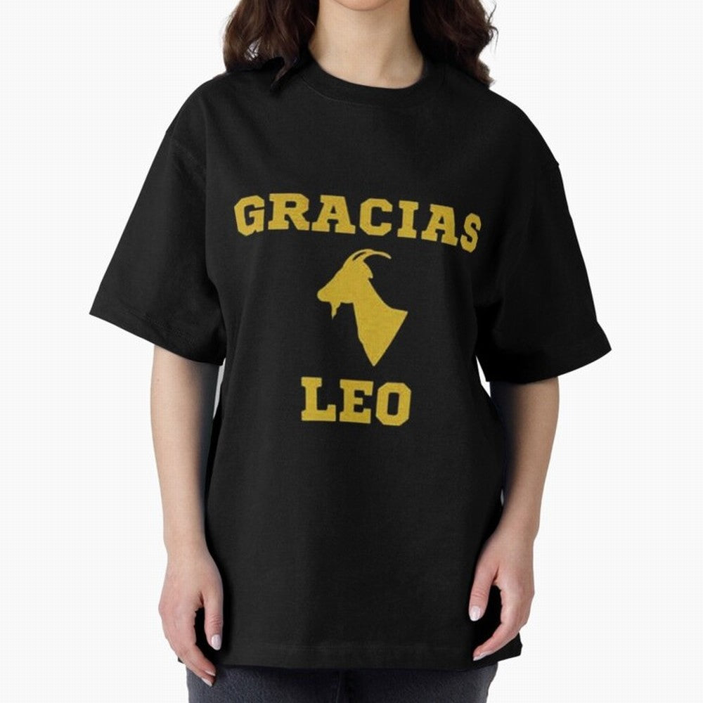 Gracias Leo| Perfect Gift For you and friends Classic T-Shirt Make Every Kick Count in Global Football Passion for FIFA World Cup 2026, Centered on Cristiano Ronaldo, Portugal, Spain and Germany, Football Festival Excitement, Trophy Ambitions,
