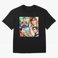 Messi Inspired Anime Art Pack Classic T-Shirt Celebrate National Team Dreams in the FIFA World Cup 2026 USA Canada Mexico Journey through Neymar, Haaland and Cristiano Ronaldo Highlights, Argentina Pride, Football Passion, Legendary Performances,