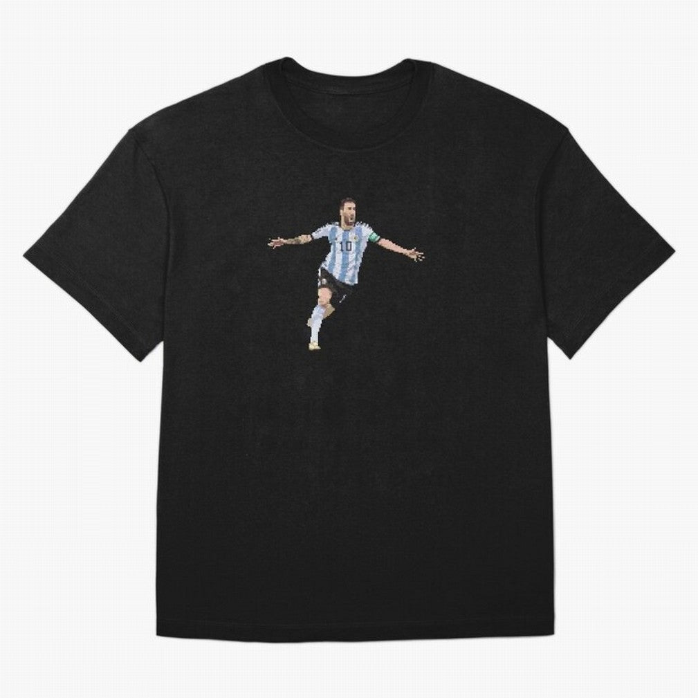 Lionel Messi Oversized T-Shirt Celebrate the Magic of FIFA World Cup 2026 USA Canada Mexico Celebrating Haaland and Mbappe, Brazil, Portugal and Argentina Energy, Goal Celebration Energy, Supporter Heritage, Football Icons and Worldwide Tournament