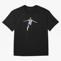 Lionel Messi Oversized T-Shirt Celebrate the Magic of FIFA World Cup 2026 USA Canada Mexico Celebrating Haaland and Mbappe, Brazil, Portugal and Argentina Energy, Goal Celebration Energy, Supporter Heritage, Football Icons and Worldwide Tournament