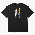 Messi and Neymar Chit Chat Illustration Oversized T-Shirt Unlock FIFA World Cup 2026 USA Canada Mexico Spirit, Centered on France, Cristiano Ronaldo, Worldwide Fan Energy, Dramatic Goals, Stadium Lights and Championship Celebrations; Perfect for