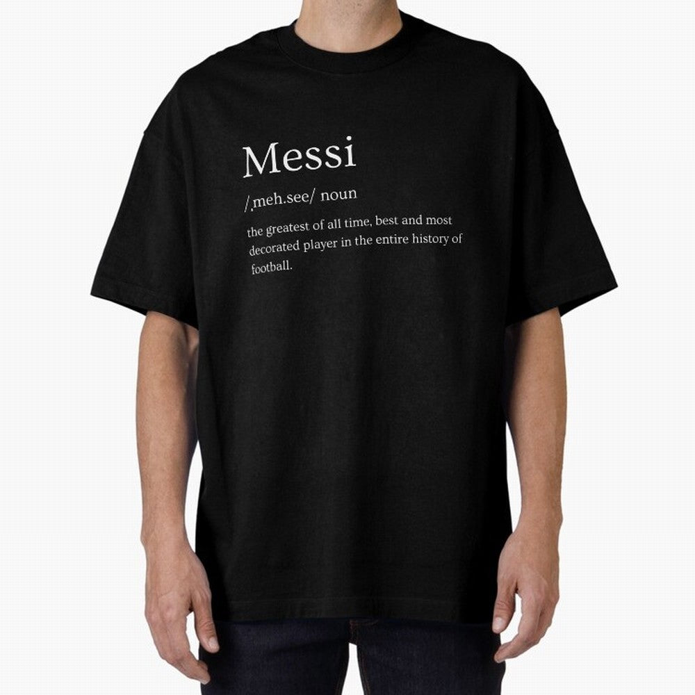Definition of Messi Classic T-Shirt Experience FIFA World Cup 2026 with Neymar, Portugal, Spain and Germany Energy, Game Day Rituals, Football Legends, Country Pride and the Road to the Final; Ideal for Football Dads, Football Moms, Friends,