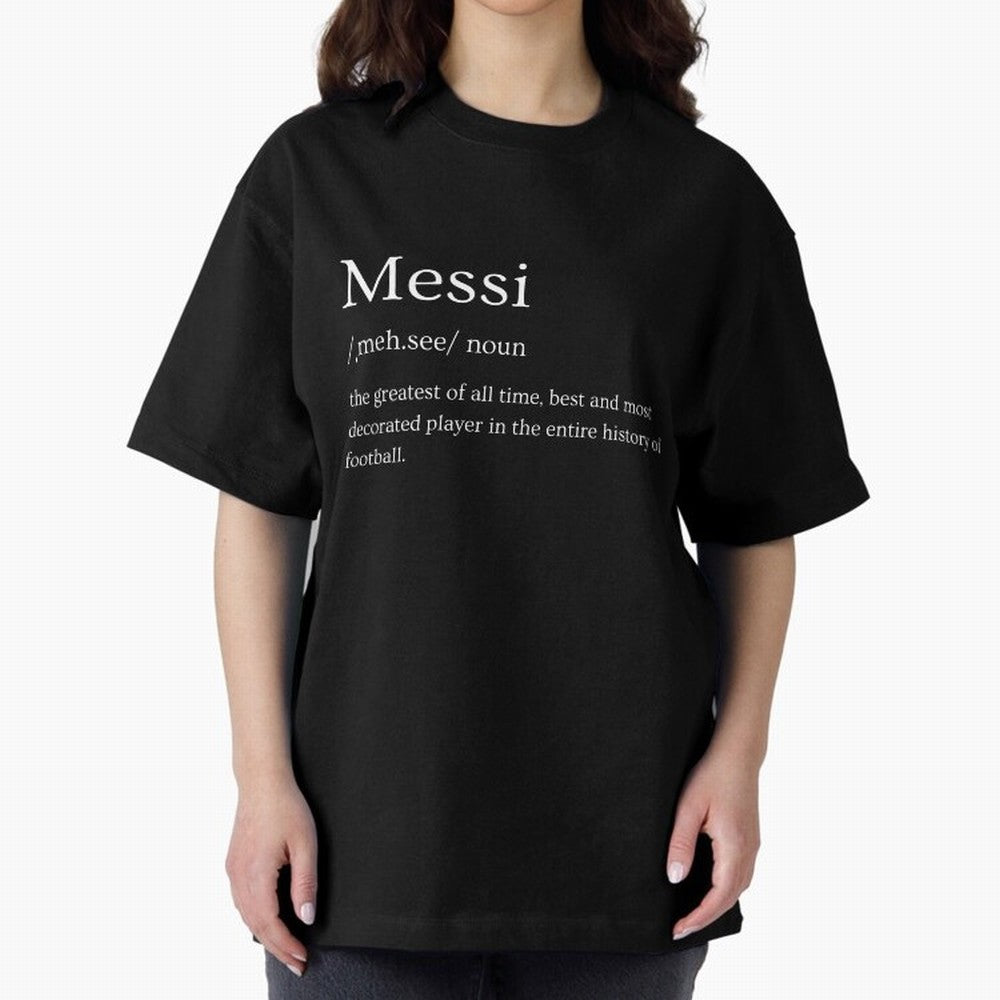 Definition of Messi Classic T-Shirt Experience FIFA World Cup 2026 with Neymar, Portugal, Spain and Germany Energy, Game Day Rituals, Football Legends, Country Pride and the Road to the Final; Ideal for Football Dads, Football Moms, Friends,