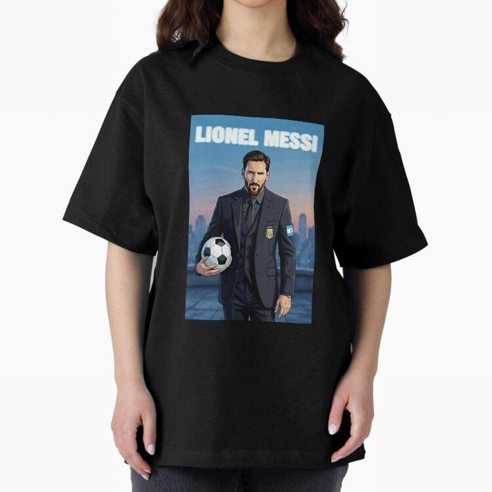 Lionel Messi Classic T-Shirt Stand Proud for FIFA World Cup 2026 USA Canada Mexico for Fans of Neymar, Haaland and Cristiano Ronaldo and Germany, Bringing Game Day Rituals, Football Legends, Country Pride and the Road to the Final; Great for Watch