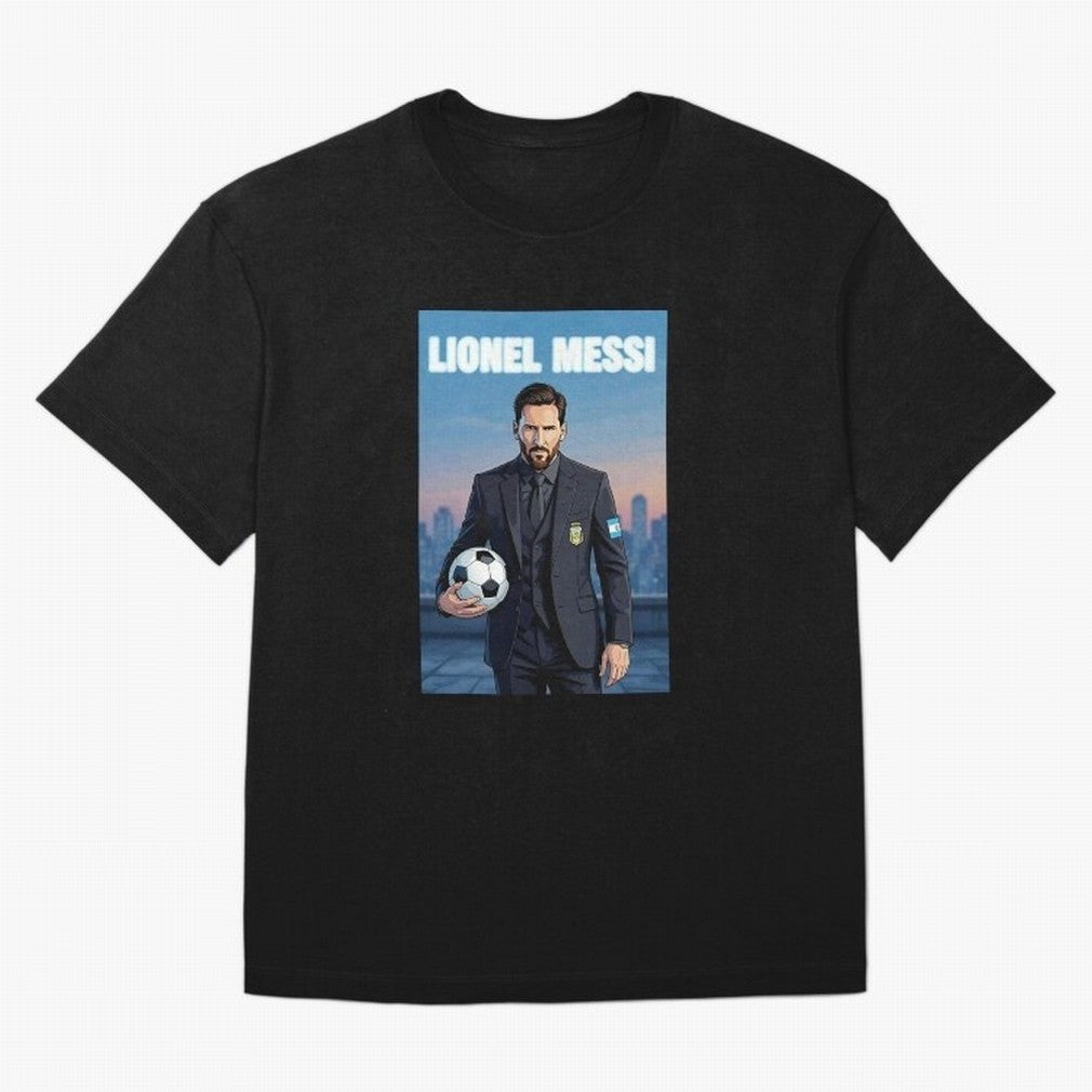 Lionel Messi Classic T-Shirt Stand Proud for FIFA World Cup 2026 USA Canada Mexico for Fans of Neymar, Haaland and Cristiano Ronaldo and Germany, Bringing Game Day Rituals, Football Legends, Country Pride and the Road to the Final; Great for Watch