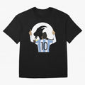 Lionel Messi Goat Oversized T-Shirt Celebrate the Magic of the FIFA World Cup 2026 USA Canada Mexico Journey through Mbappe and Neymar Highlights, France and Portugal Pride, Football Passion, Legendary Performances, Festival Vibes and Supporter