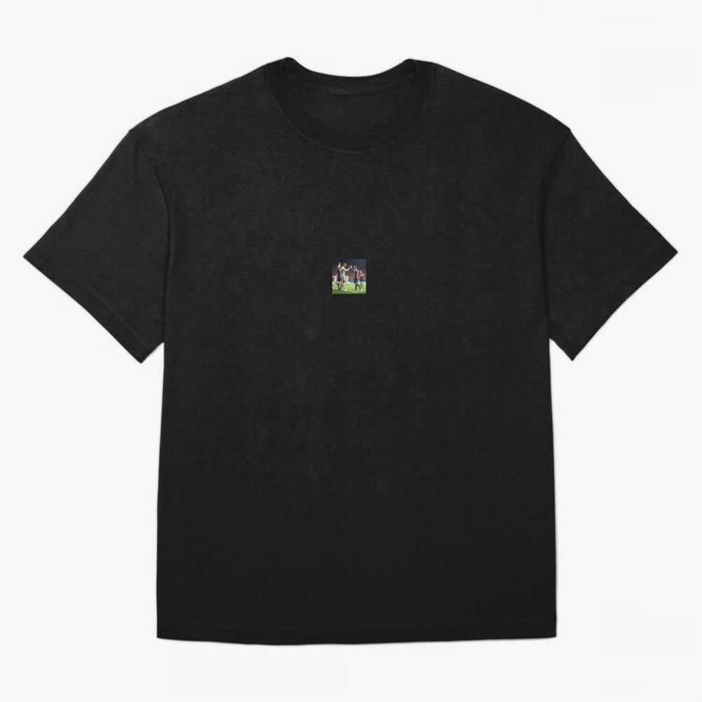 Messi and Ronaldo clap hands on the field, respect for GOATS Classic T-Shirt Feel the Trophy Chase of FIFA World Cup 2026 USA Canada Mexico Inspired by CR7, Germany Energy, Retro Football Energy, Iconic Rivalries, Trophy Chase Drama and Stadium