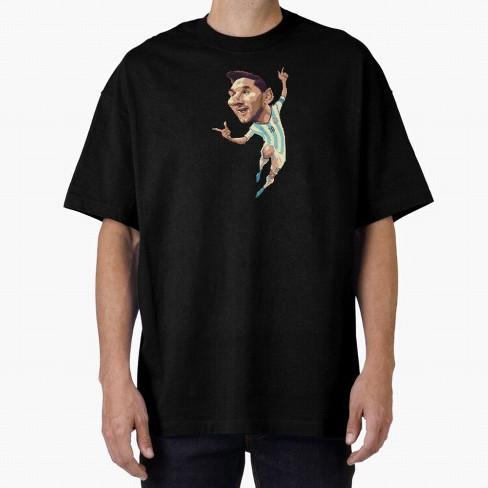 Lionel Messi Oversized T-Shirt Show Your Love for FIFA World Cup 2026 Built around Cristiano Ronaldo, Haaland and CR7, England, France and Netherlands Energy, Match Day Excitement, Supporter Culture, Golden Goals and Global Football Passion; Ideal