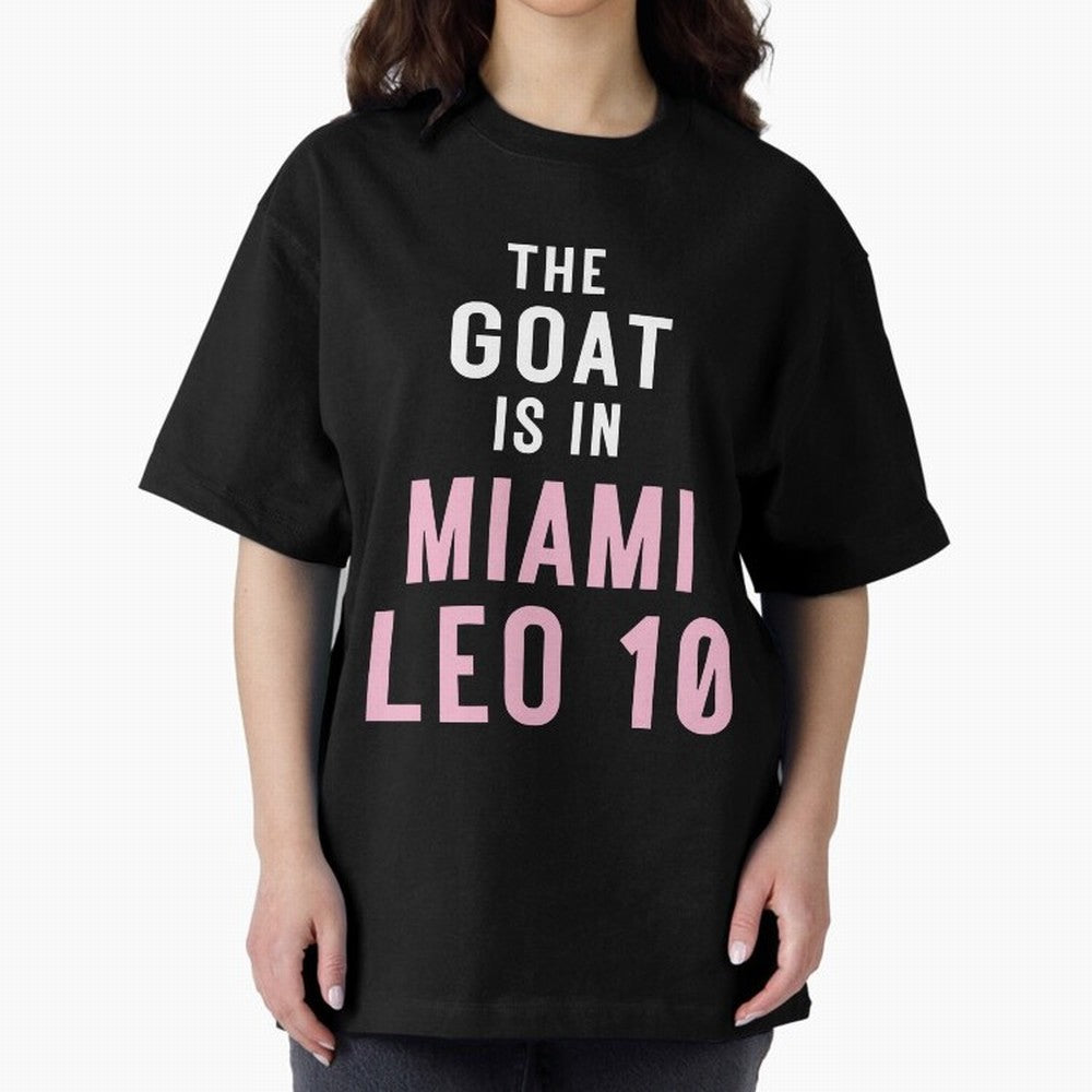 The Goat is in Miami - Leo 10 Essential T-Shirt Discover Match Day Hype around FIFA World Cup 2026, Cristiano Ronaldo, Haaland and CR7, Brazil, Vintage Soccer Flavor, Modern Football Stars, National Flags and Final Night Emotion; Ideal for