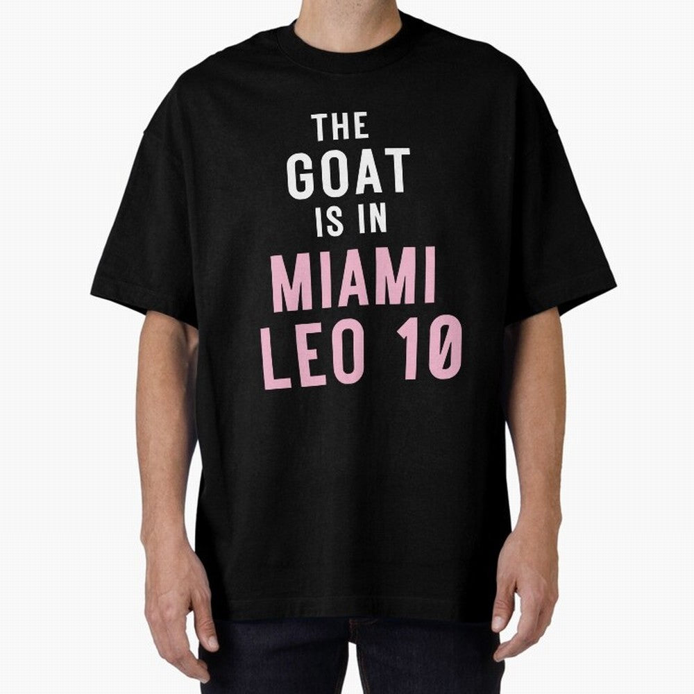 The Goat is in Miami - Leo 10 Essential T-Shirt Discover Match Day Hype around FIFA World Cup 2026, Cristiano Ronaldo, Haaland and CR7, Brazil, Vintage Soccer Flavor, Modern Football Stars, National Flags and Final Night Emotion; Ideal for