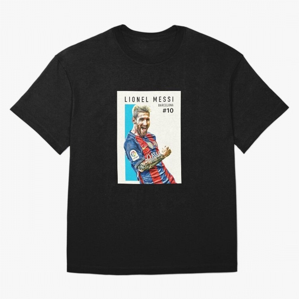 Lionel Messi Barcelona Football Classic T-Shirt Stand Proud for FIFA World Cup 2026 Group Stage for Fans of CR7 and Messi and Portugal, Bringing Match Day Excitement, Supporter Culture, Golden Goals and Global Football Passion; Ideal for Fans Who