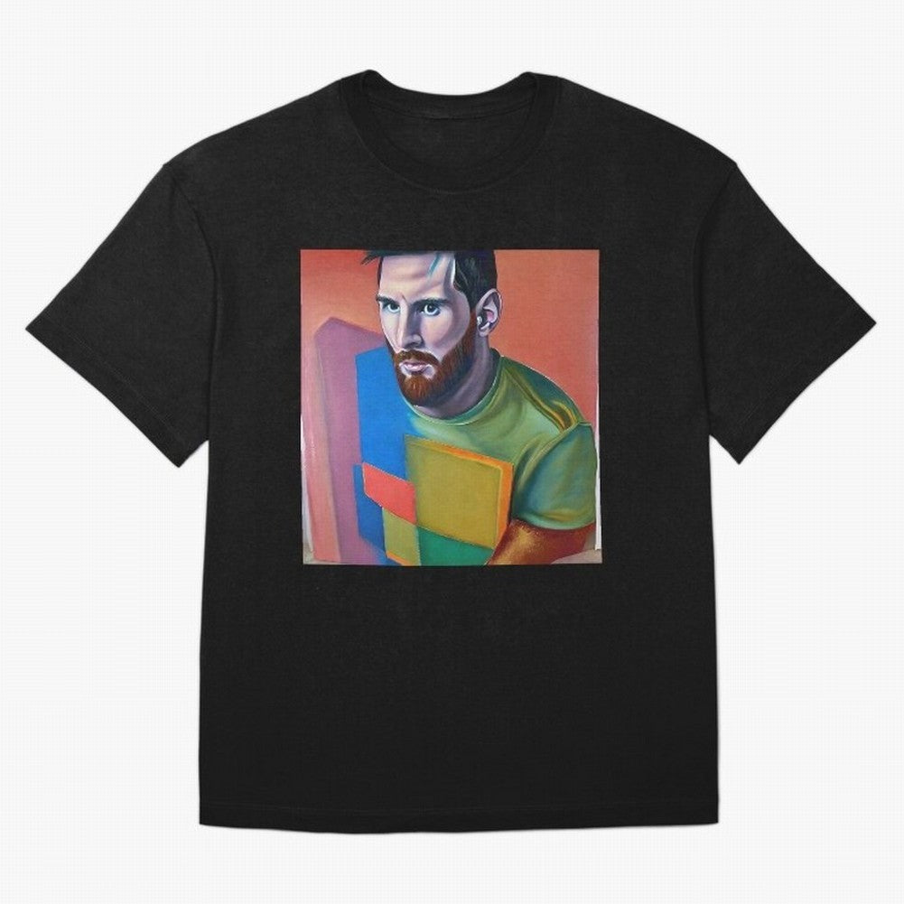 Lionel Oversized T-Shirt Create FIFA World Cup 2026 USA Canada Mexico for Fans of Messi, Neymar and Mbappe and Netherlands, Bringing Vintage Soccer Flavor, Modern Football Stars, National Flags and Final Night Emotion; Perfect for Supporters Who
