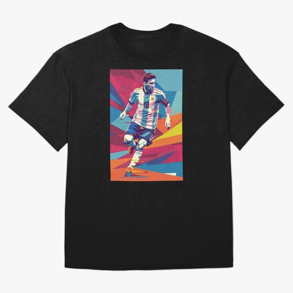 Messi in action Graphic poster design Classic T-Shirt Carry FIFA World Cup 2026 for Fans of Mbappe and England, France and Netherlands, Bringing Supporter Pride, Iconic Celebrations, Legendary Names and Global Match Day Energy; Created for Match
