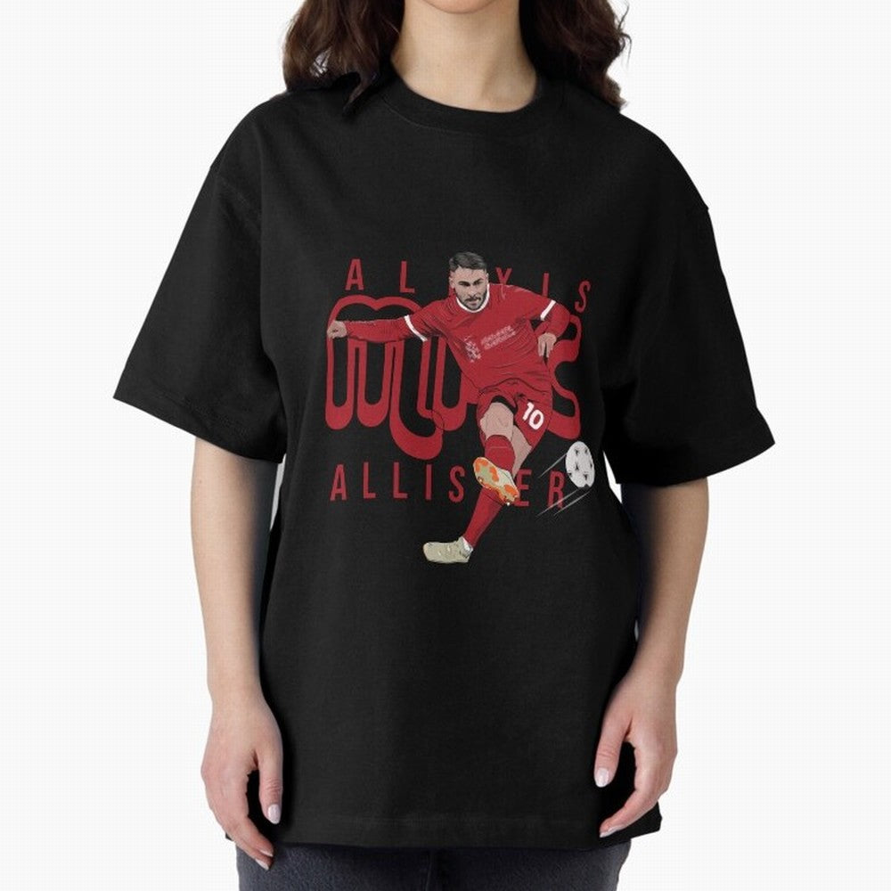 Alexis Mac Allister Liverpool Classic T-Shirt Carry National Pride through FIFA World Cup 2026 for Fans of Cristiano Ronaldo, Haaland and CR7 and Argentina and Brazil, Bringing Football History, Final Match Energy, Crowd Noise and Once in a