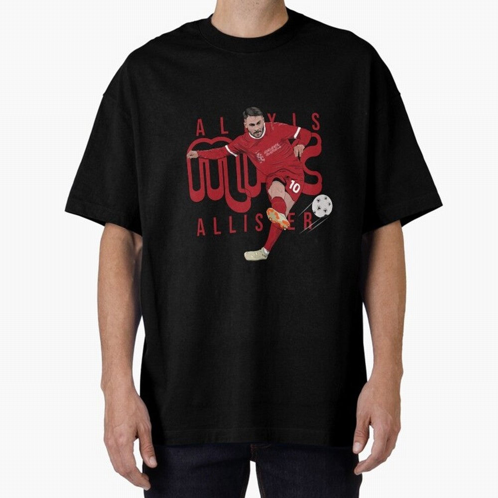Alexis Mac Allister Liverpool Classic T-Shirt Carry National Pride through FIFA World Cup 2026 for Fans of Cristiano Ronaldo, Haaland and CR7 and Argentina and Brazil, Bringing Football History, Final Match Energy, Crowd Noise and Once in a