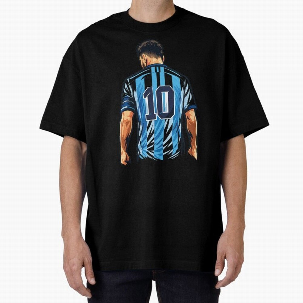 Messi 10 legend Oversized T-Shirt Unlock FIFA World Cup 2026 USA Canada Mexico Spirit, Capturing Argentina, Haaland, Football Passion, Legendary Performances, Festival Vibes and Supporter Community; Perfect for People Who Love Argentina, Brazil,